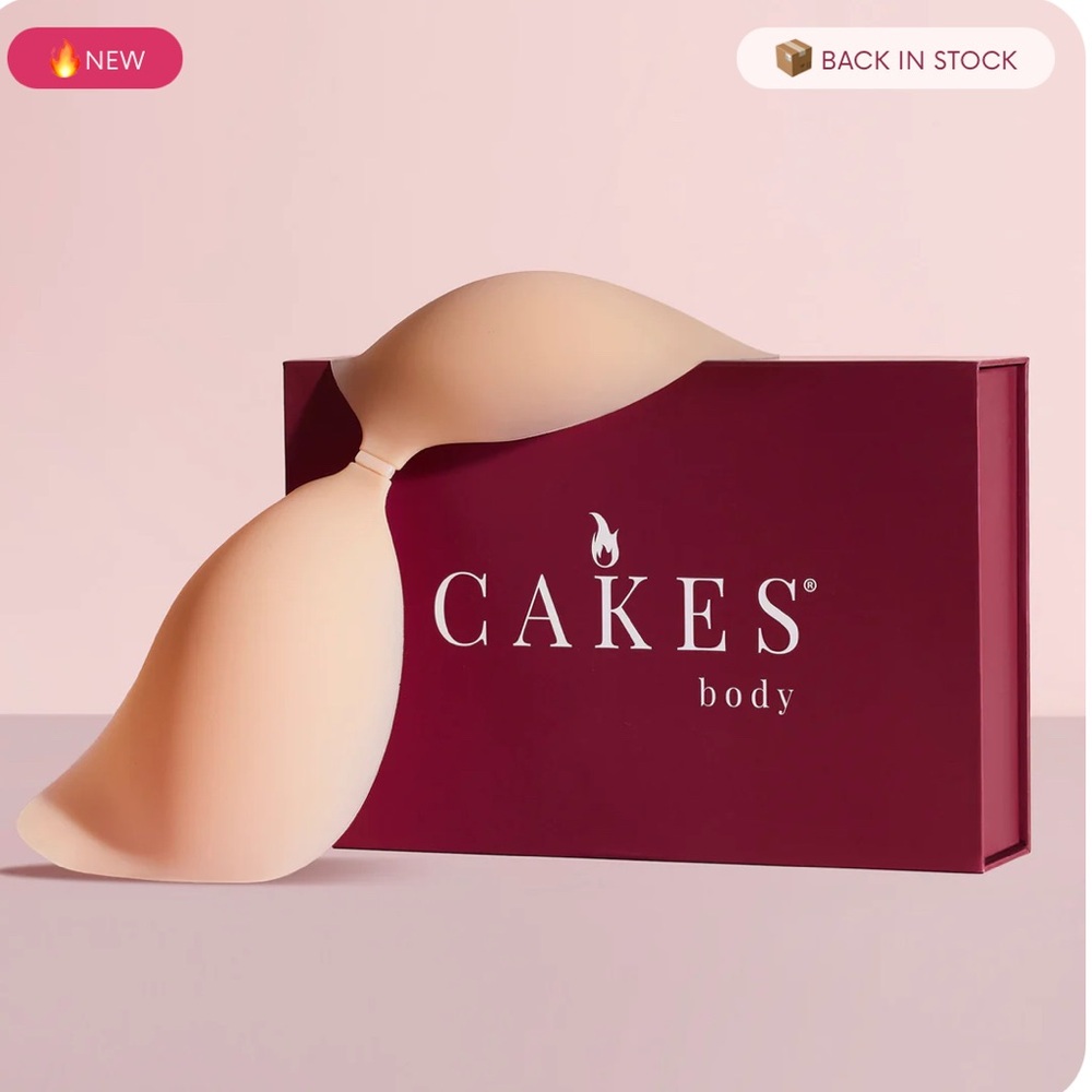 CAKES body Cleavage Bra size OG Honey